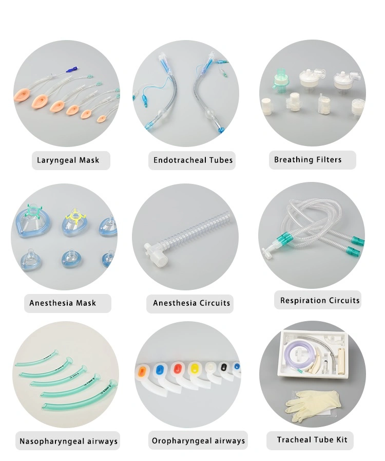 Medical Product China Wholesale OEM ODM Customized Disposable Reusable Silicone PVC Surgical Anesthesia Cuffed Laryngeal Mask Airway FDA ISO Approved