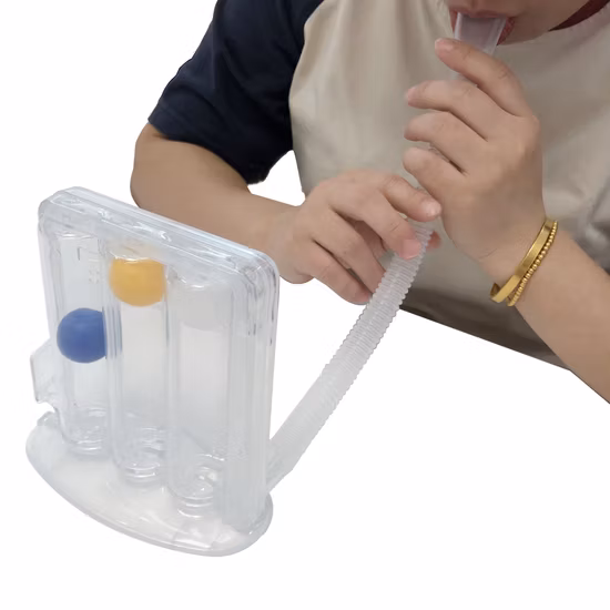 Trainer für Lungenatmungsübungen