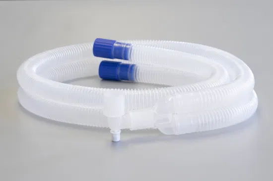 Medizinischer steriler Einweg-Atemschlauch für Anästhesie aus Wellpappe für Erwachsene